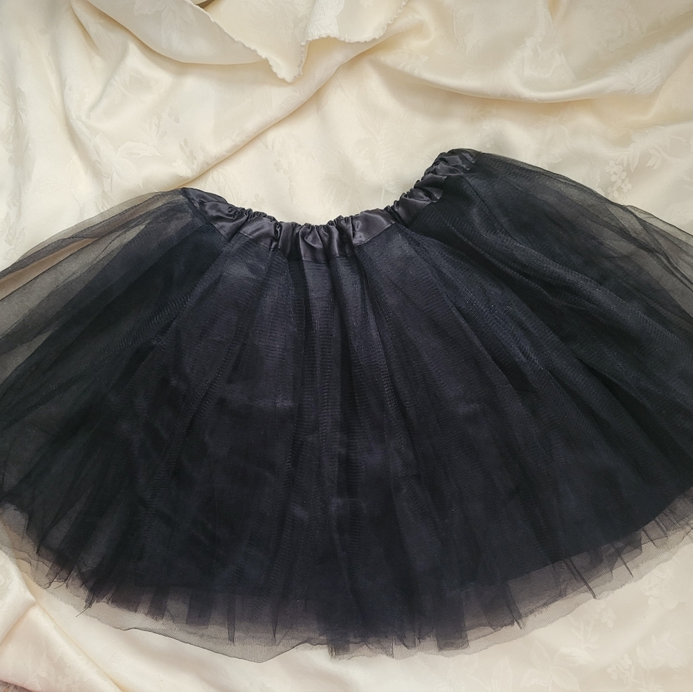 Elegant Black Tulle/Tutu Skirt